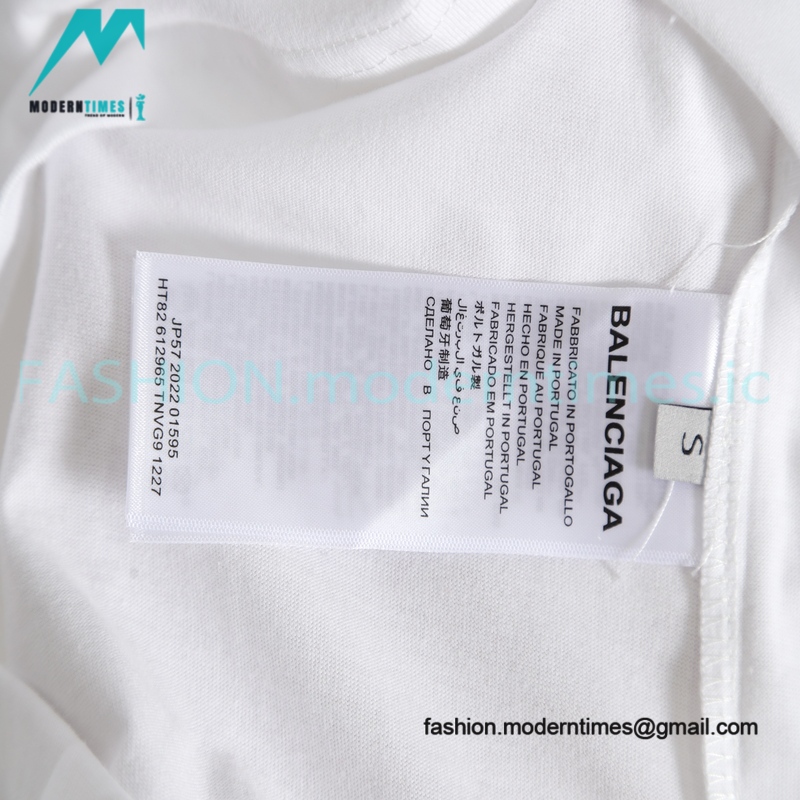 Balenciaga - Corri Digital Oil Painting Printed Short Sleeve T-shirt